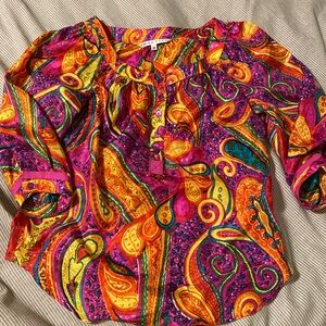 Trina Turk silk blouse